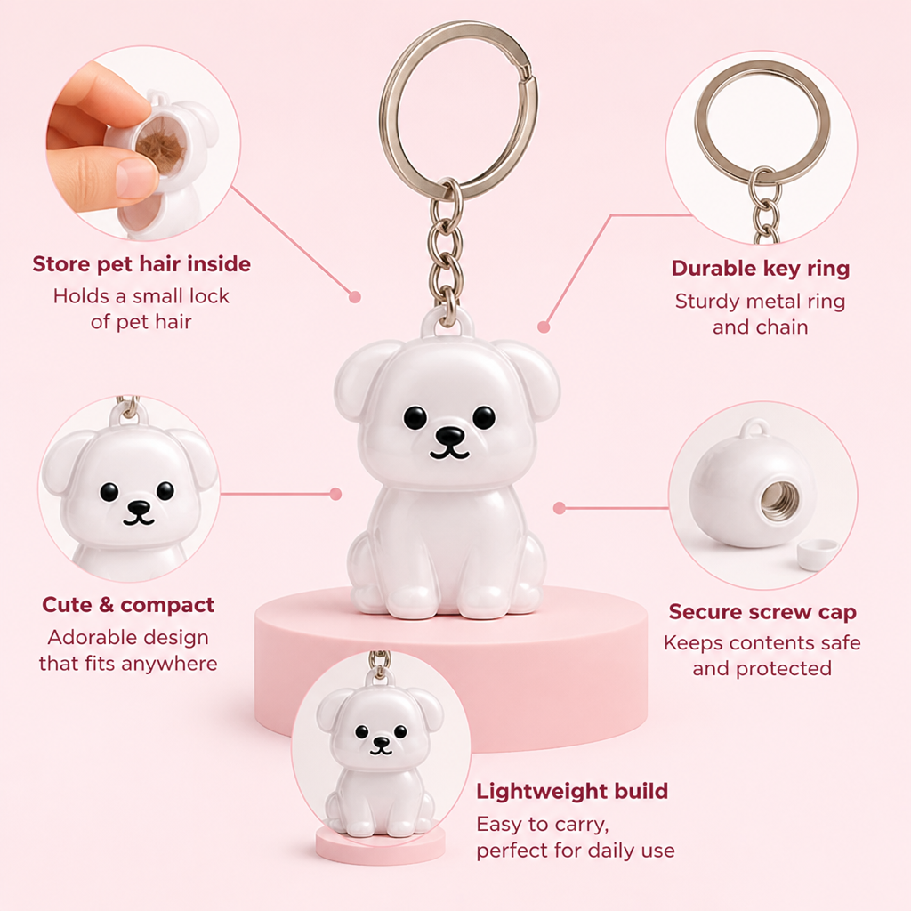 LumaPaw™ Memory Charm — Carry Your Pet’s Love Close to Your Heart Every Day