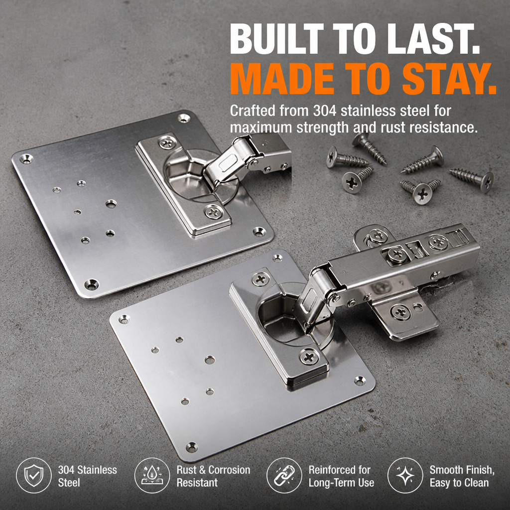 SteelGrip™ — Finally Stop Wobbly Doors and Own Rock-Solid Cabinet Confidence