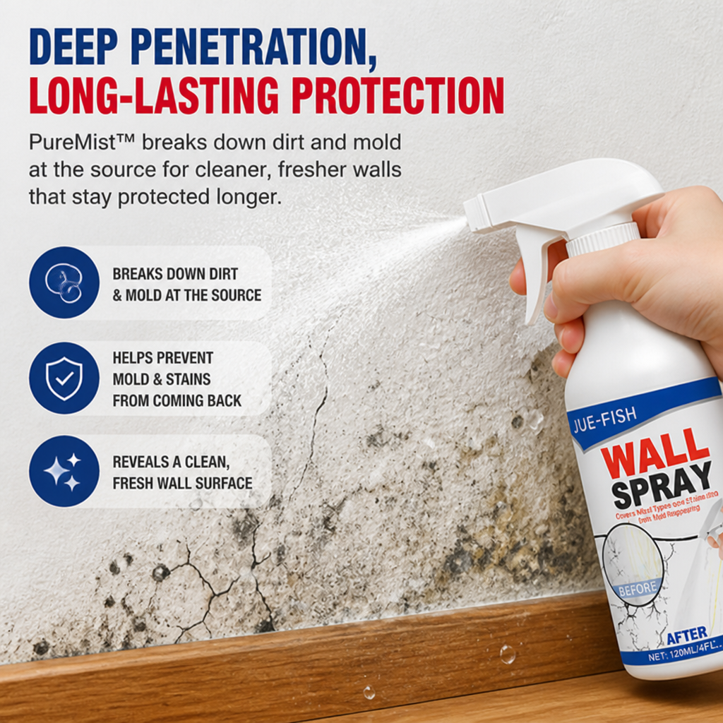 PureMist™ — Transform Your Walls Instantly Into a Fresh, Flawless Masterpiece