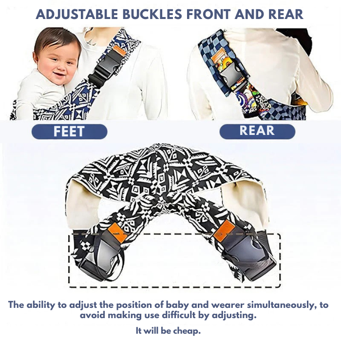 SnuggleNest™ — Carry Your Baby Effortlessly and Feel Unshakable Comfort All Day