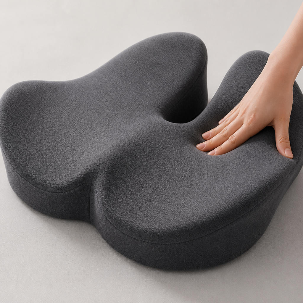 FlexiCush™ — Transform Your Seat into All-Day Tailbone Relief and Perfect Posture