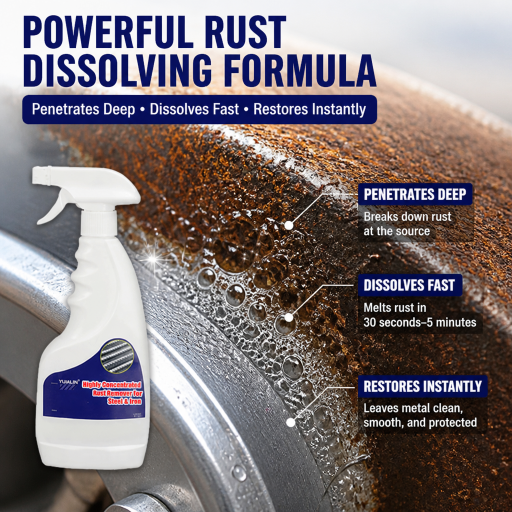 UltraPower RustAway™ — Watch Rust Melt Away and Bring Your Metal Back to Life Instantly