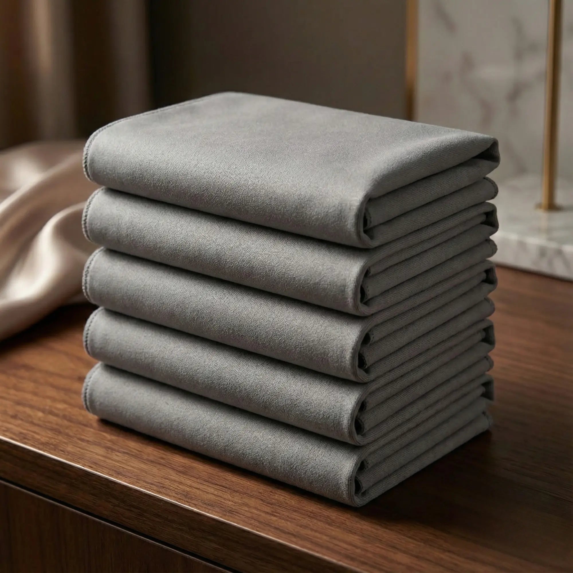 Microfiber Glass Cleaning Cloths | Lint-Free | Streak-Free and Reusable | ClearWipe