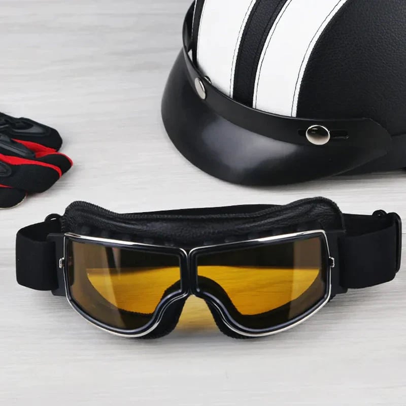 Vintage Road Rider - Freedom and Protection for a Stylish Ride
