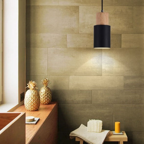 Contemporary Metal Hanging Light Fixture