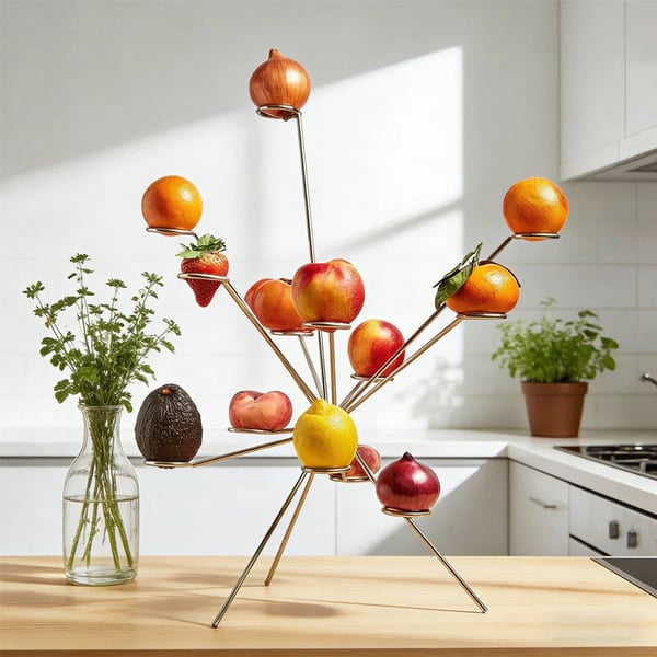 Fresh Fruit Display Stand for Crisp and Delicious Moments