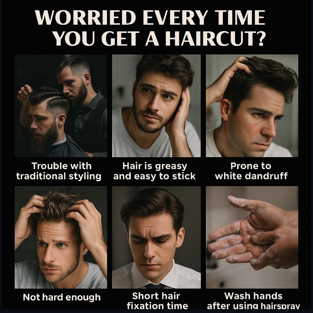 2-in-1 Hair Styling Gel and Comb - Non-Greasy Hold for Stunning Hair