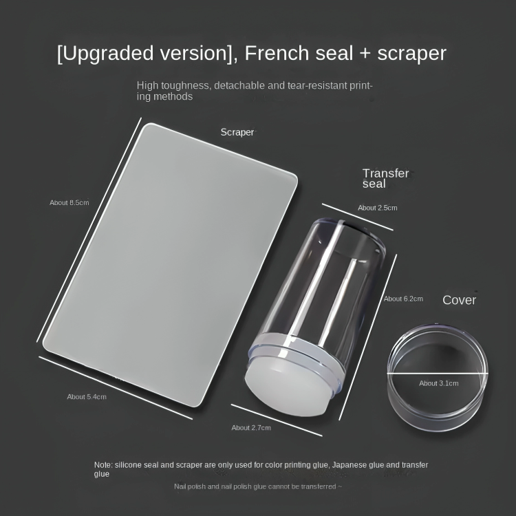 French Manicure Stamp Set for Flawless Tips You’ll Love to Showcase