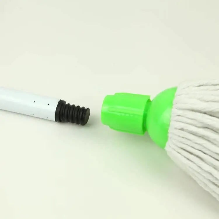 Self-Wringing Microfiber Mop Replacement Head | Swivel Connector | Hands-Free Operation | CleanPulse