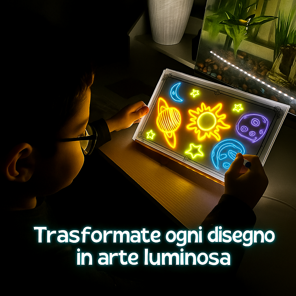 RadiantRay™ — Ignite Your Child’s Creativity with Mesmerizing Glow and Limitless Fun
