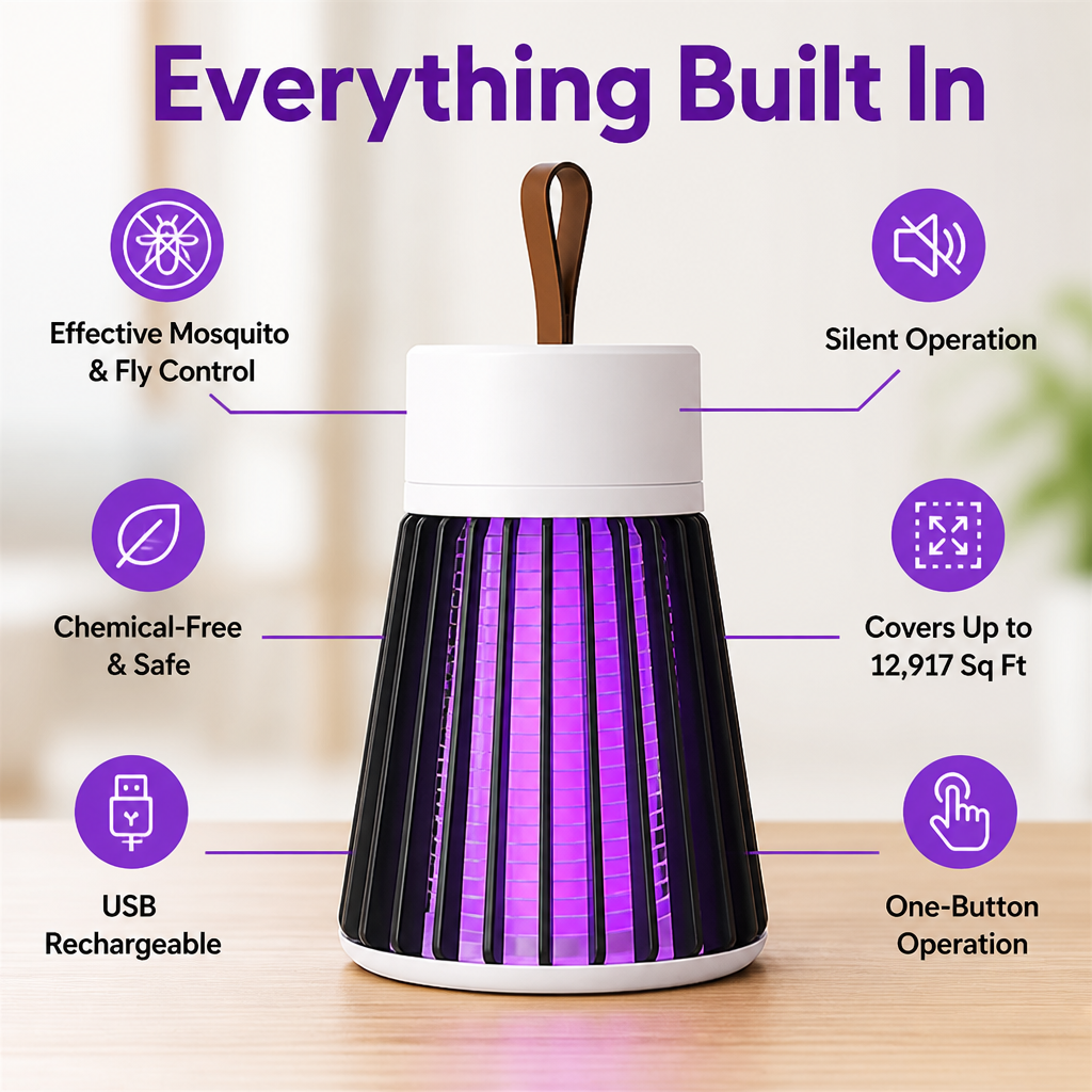 MosQuiShield™ — Silent, Chemical-Free Protection for Peaceful, Mosquito-Free Nights