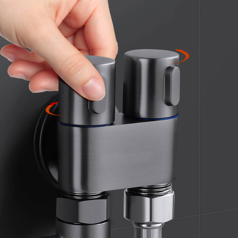LuminaFlow™ Dual Control Tap — Effortless Luxury and Precision at Your Fingertips
