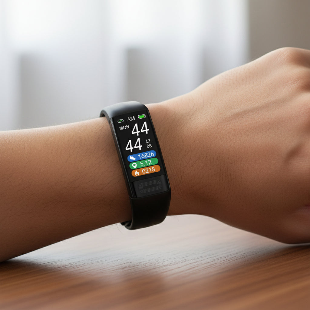 Instant Heart Rate and Blood Pressure Monitor for Daily Safety and Freedom