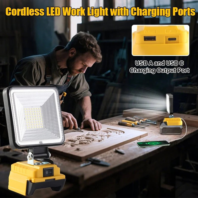 Wireless Light for Productive Work Anywhere, in Any Weather