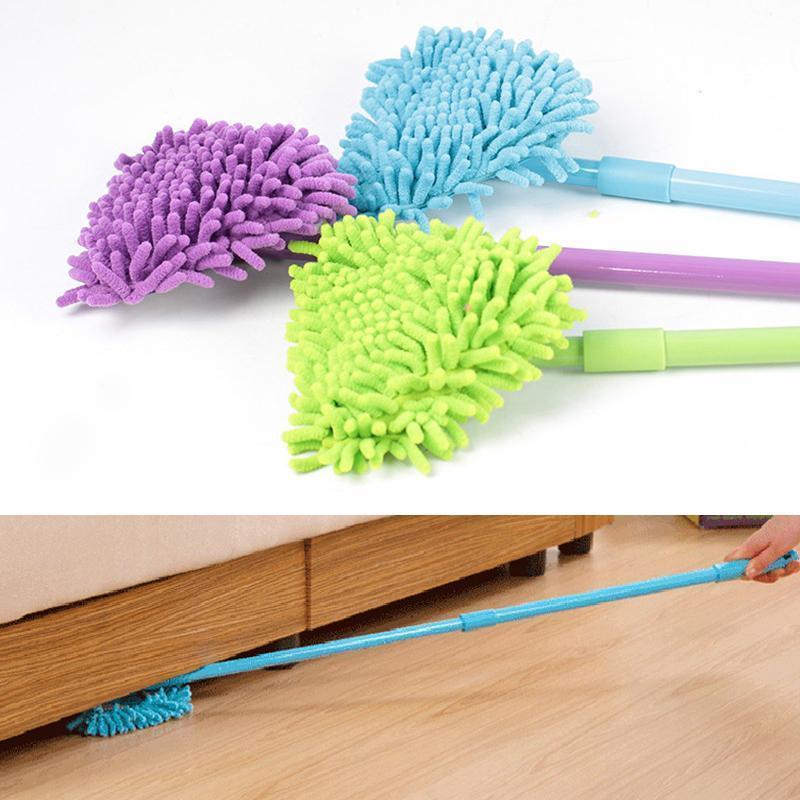 Adjustable Rotatable Triangle Cleaning Mop | 180° Mop Head | Telescopic Pole | Cleaning Mop | Mop Position Angle