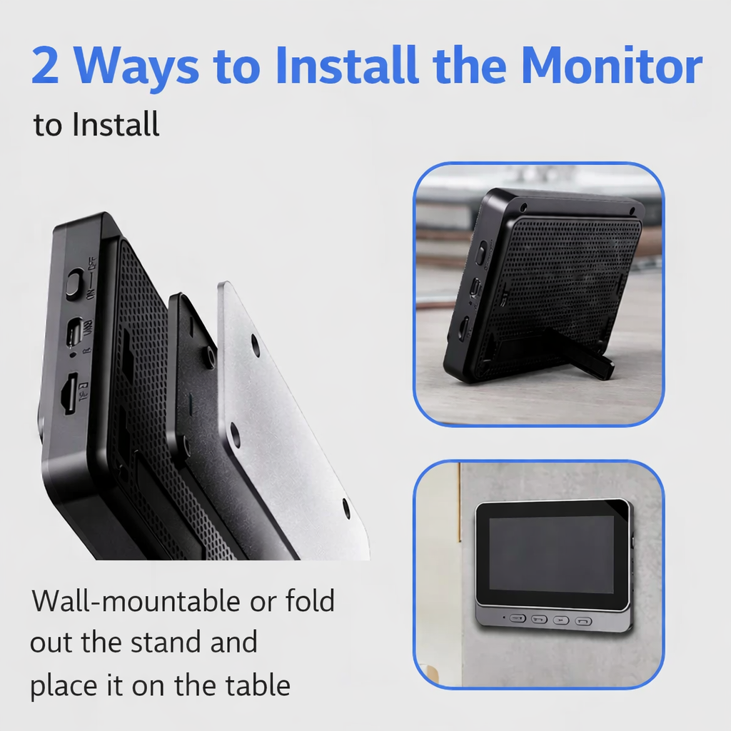 Doorbell Camera | Real-Time View and Two-Way Talk | Night Vision Enabled | RingCam