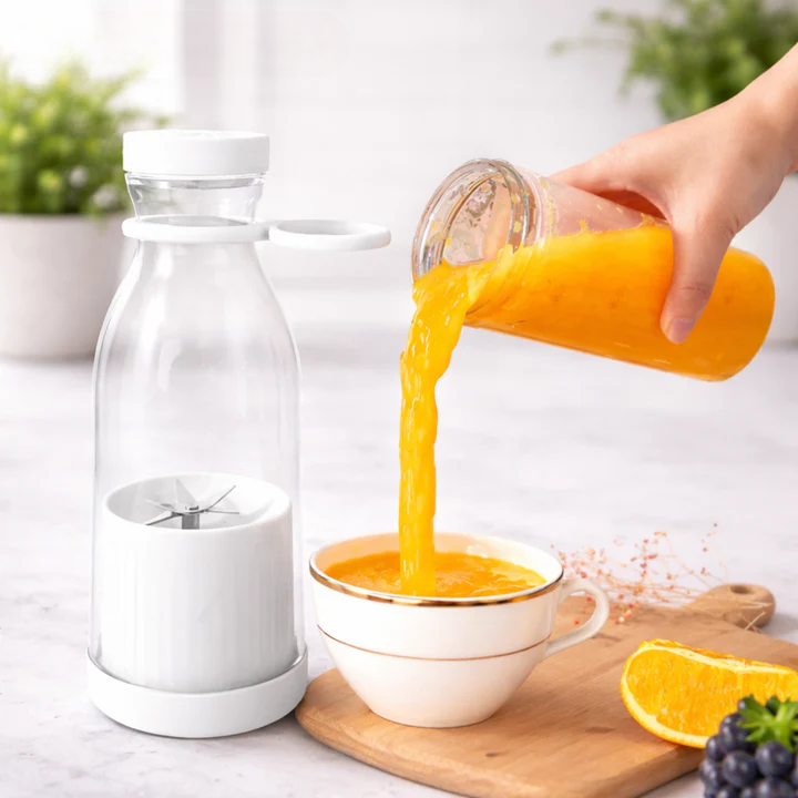Smoothie Blender | Blend & Sip Directly | Safety Alert | SmoothioGo