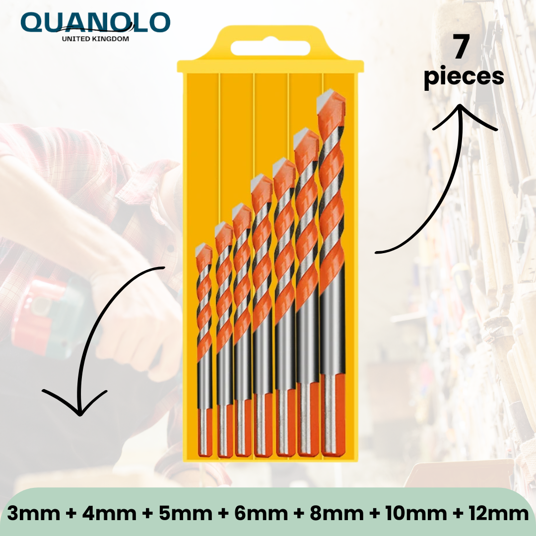 TitanPro™ Drill Bits — Drill Like a Pro with Power That Never Quits