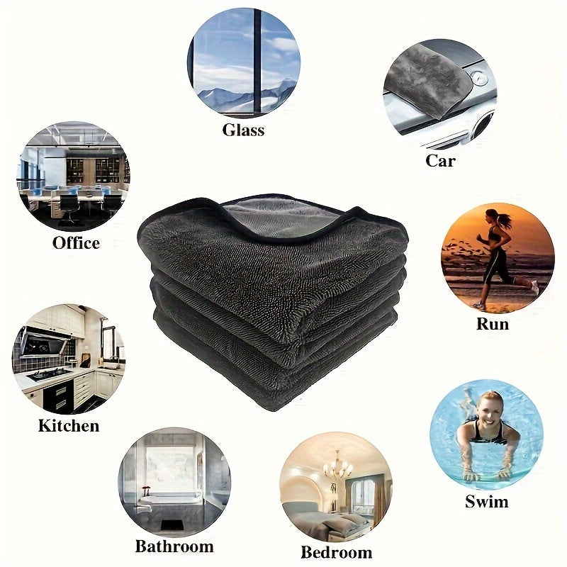 Set of 3 Microfiber Cleaning Cloths