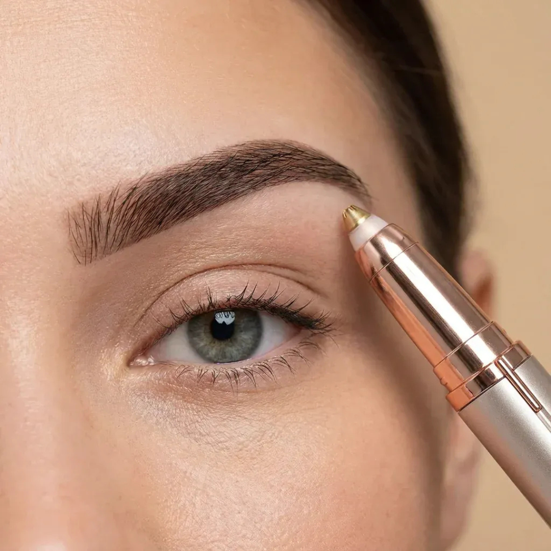 NuRiche™ Dual-Action Facial & Brow Trimmer — Sculpt Stunning Brows and Silky Smooth Skin in Seconds