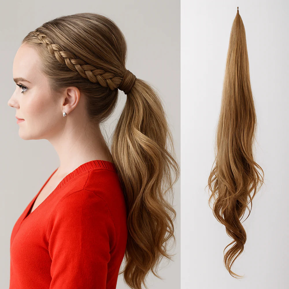 VelaLux™ — Instantly Boost Your Ponytail with Effortless Glam and All-Day Confidence