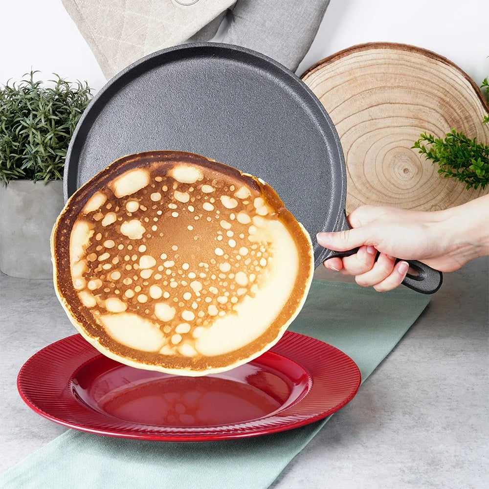 26 cm Cast Iron Skillet for Even Cooking Results