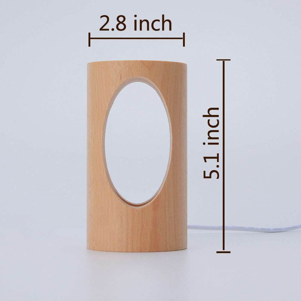 Wooden LED Desk Lamp
