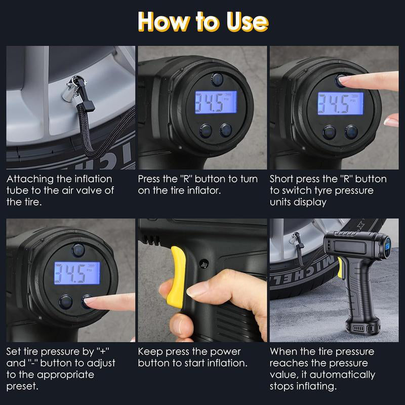 RiderPulse - Inflate Tires Quickly and Safely for Stress-Free Riding