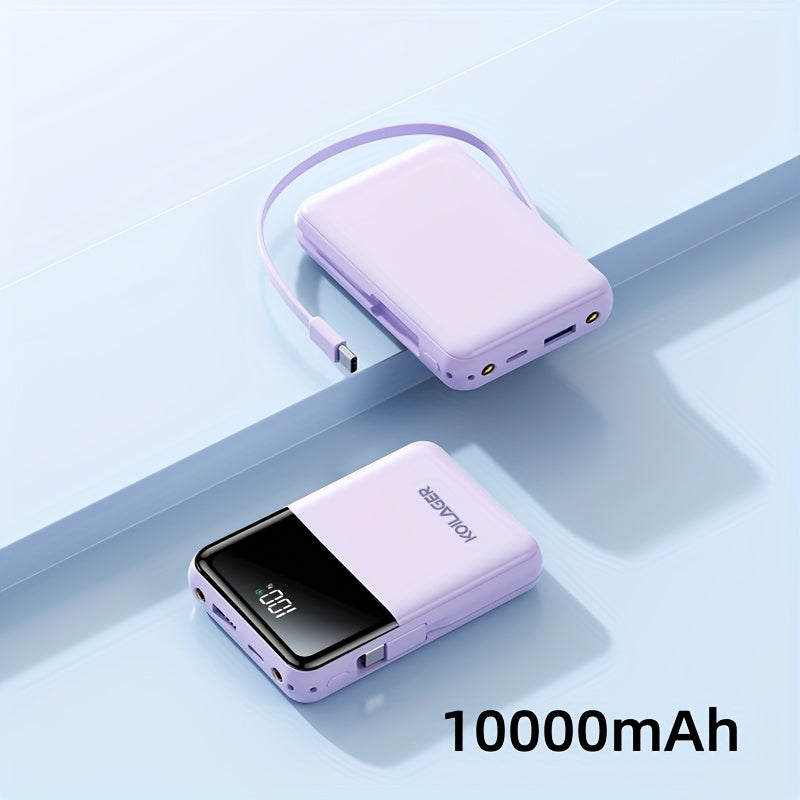 Mini Power Bank 10000mAh with Display
