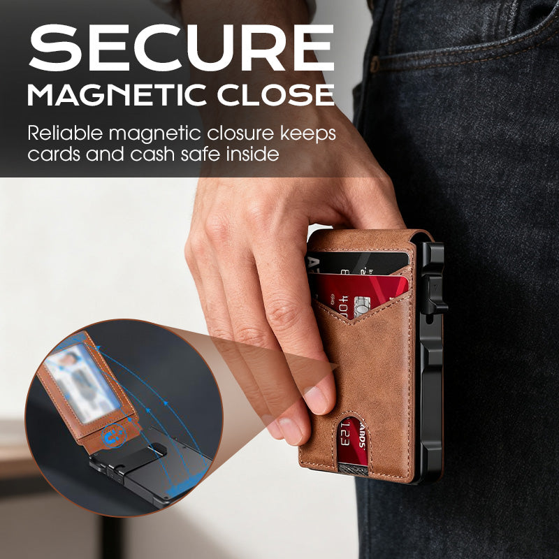 Relaxed Living with a Slim Shield for Card Theft and Loss Protection