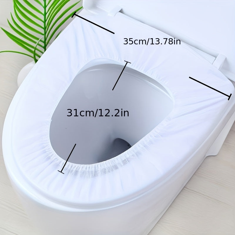 Disposable Toilet Seat Covers with Elastic Band - 50/100 Pieces