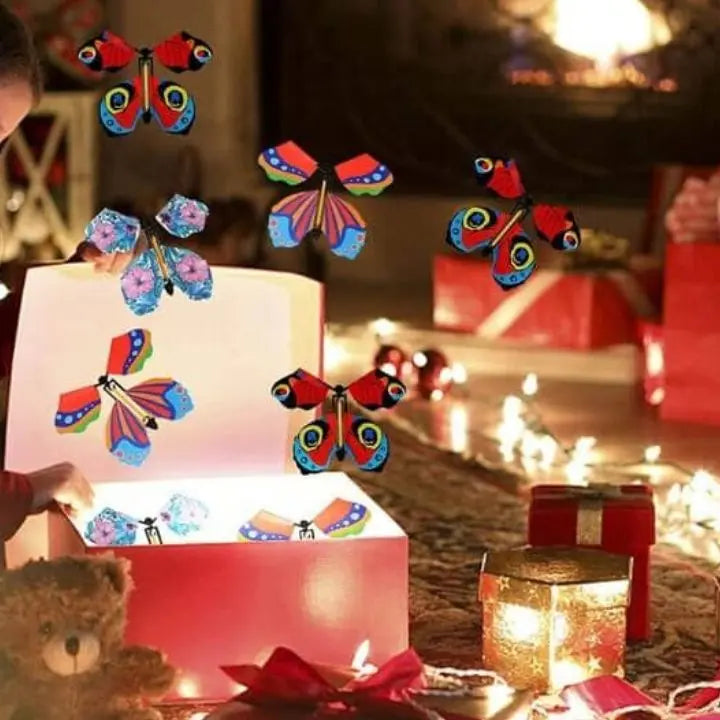 Enchanting Flying Butterflies – The Ideal Surprise Element for Gifts & Cards!