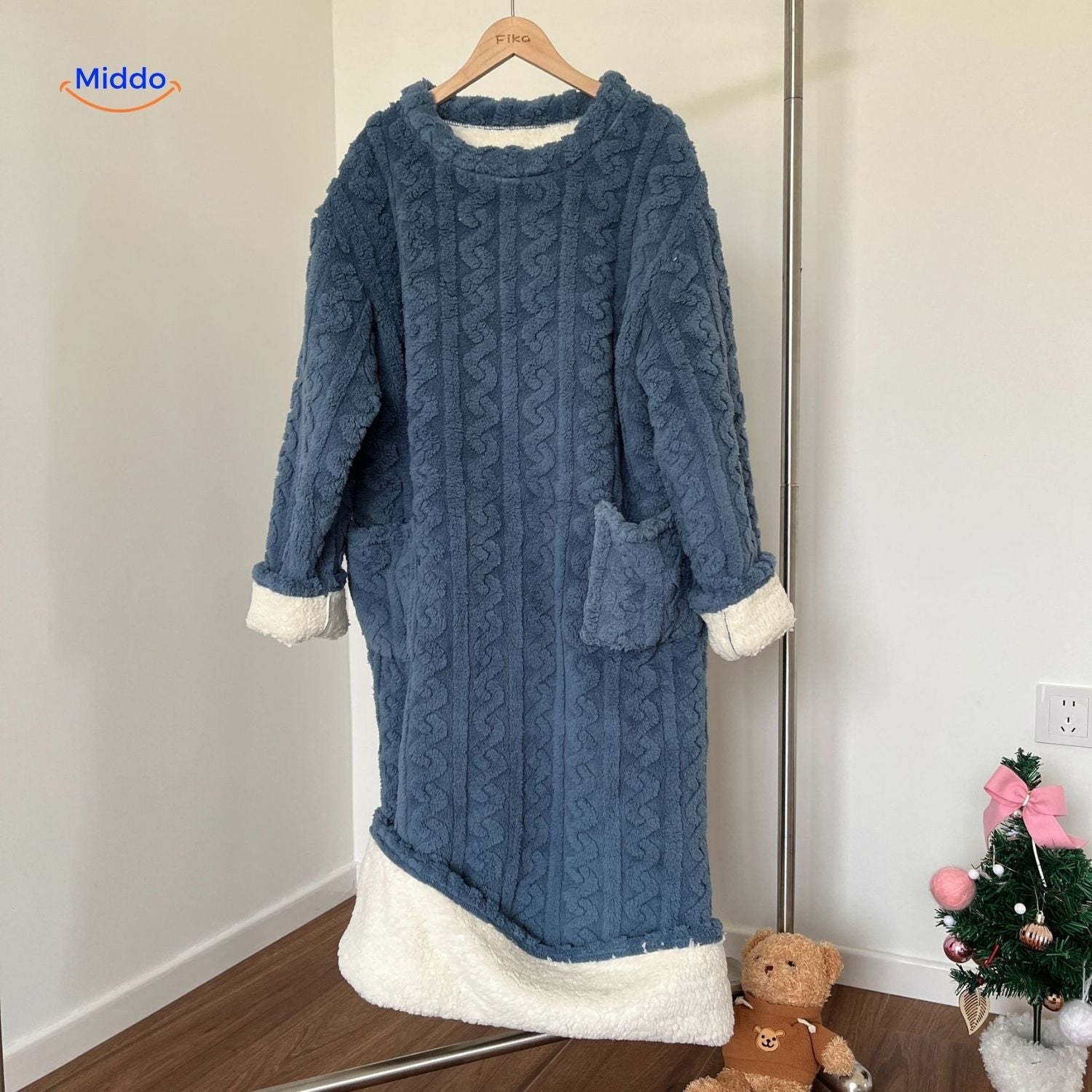Cozy Blanket Dress – Experience Warmth, Move Freely, Enjoy Endless Comfort!