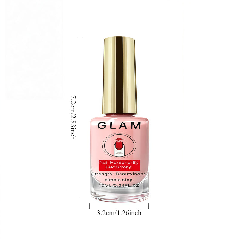 Nail Hardener in Pink | Keratin Formula | Glossy Care Nail Polish