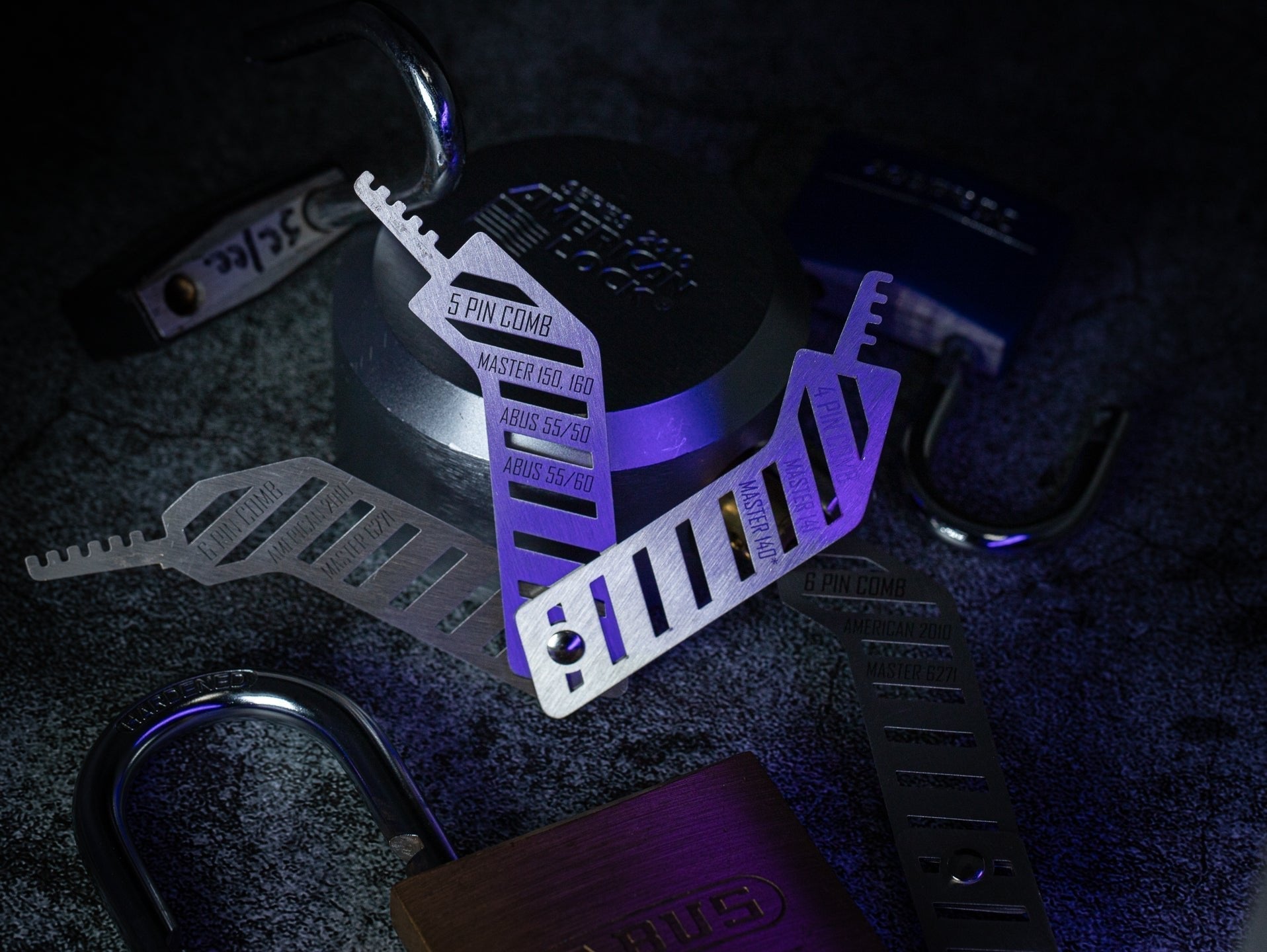StrikeKey™ Comb Picks — Unlock Every Lock Fast with Pinpoint Precision and Total Confidence