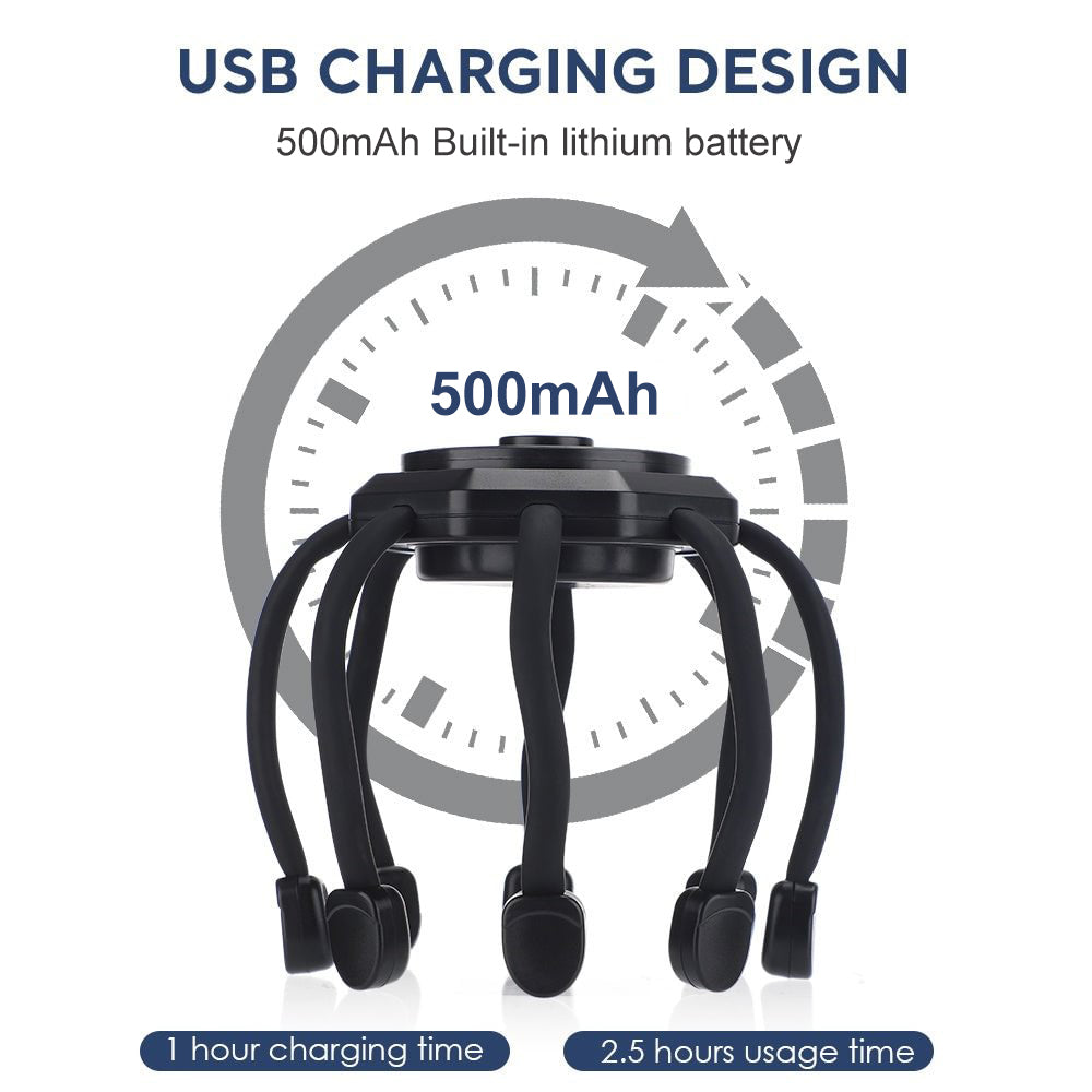 SerenityScalp™ — Instant Calm and Stress Relief in a Hands-Free Head Massage