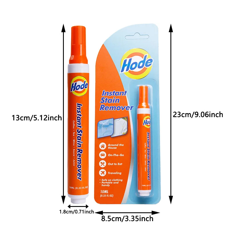 Stain Eraser Pen | Instant Aid for New Stains | Accurate Dispensing Tip | CleanTip