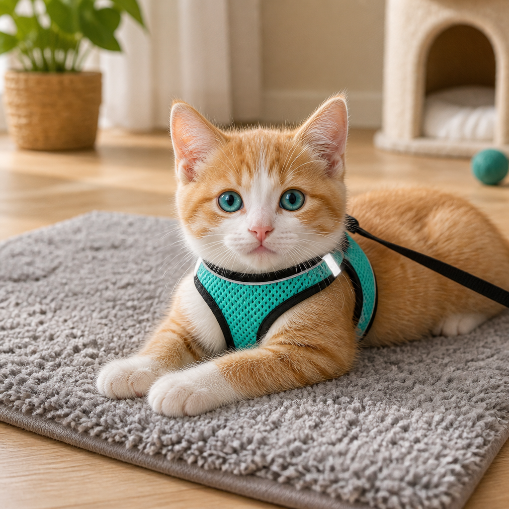 WhiskerGuard™ Comfort Harness — Wrap Your Cat in Calm, Safe, and Escape-Proof Freedom