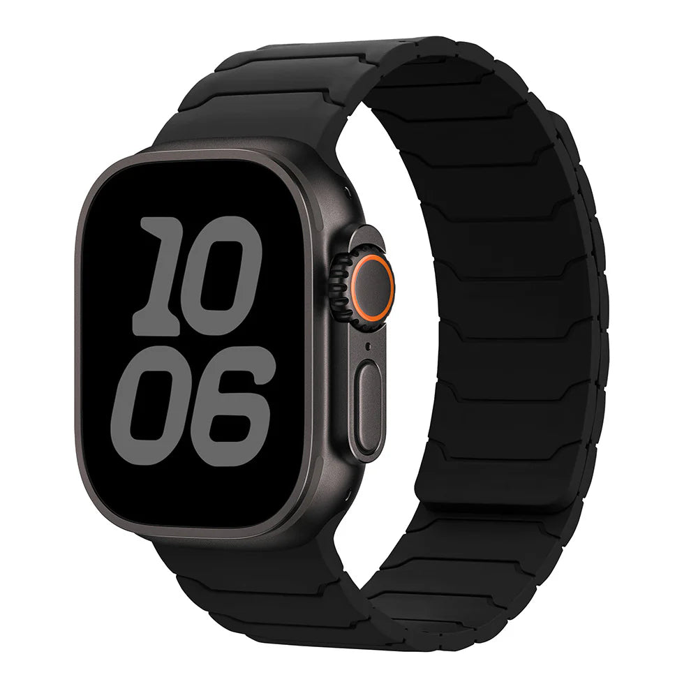 Silicone Magnetic Watch Band for Apple Timepiece