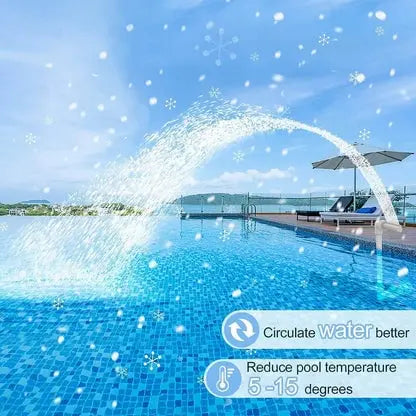 AquaZephyr™ — Transform Your Pool into a Cool, Mesmerizing Oasis of Light and Refreshment