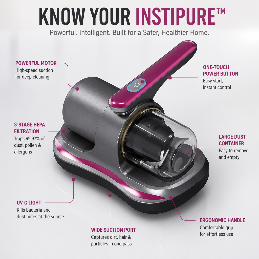 InstiPure™ — Breathe Healthier, Live Freer with Every Effortless Clean