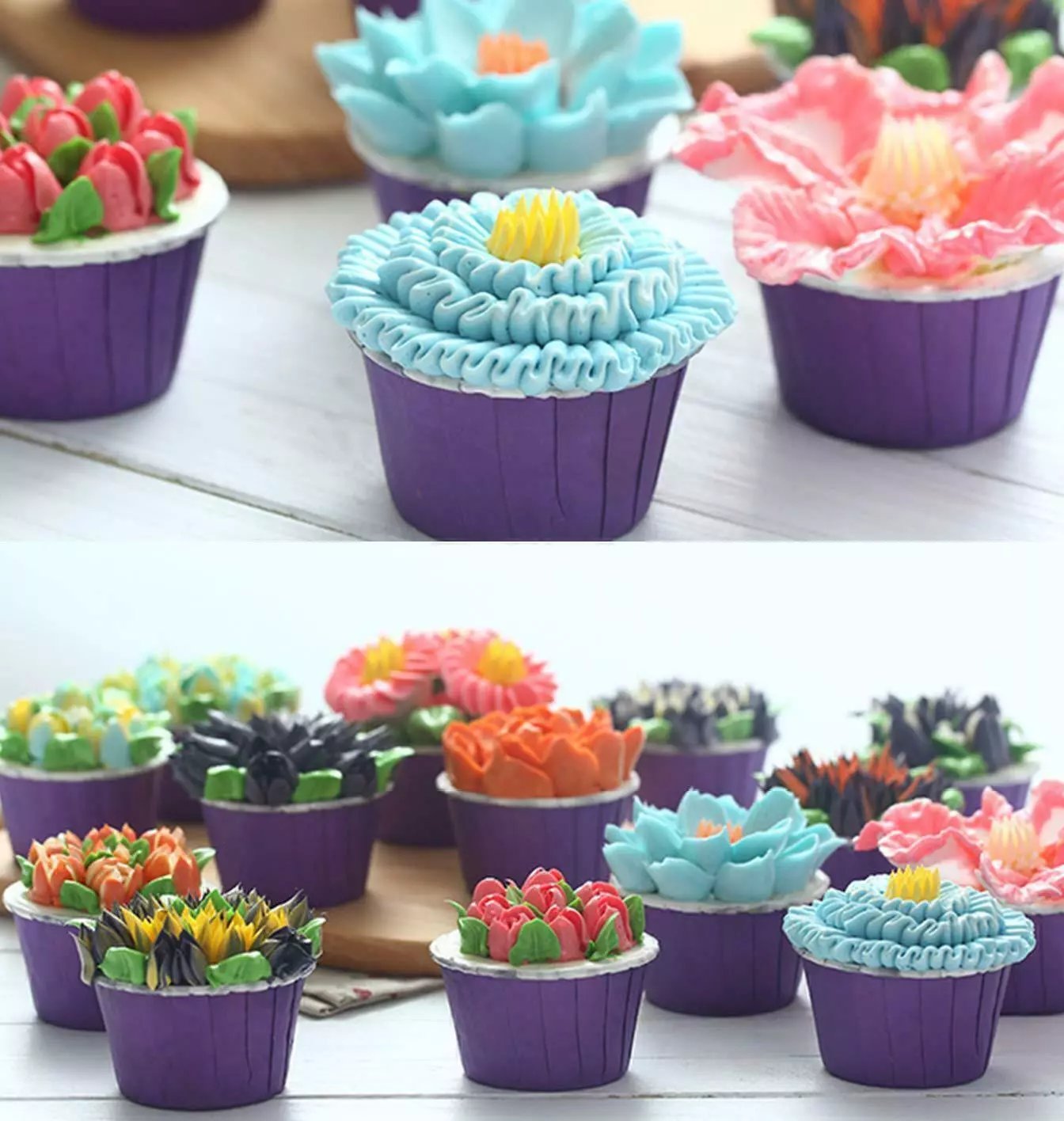 Flower Frosting Tips Nozzles for Cake Decorating