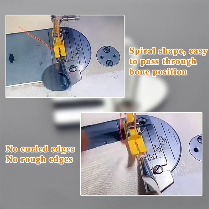 EdgeCraft™ Hemming Foot — Create Flawless, Professional Edges with Effortless Precision Every Time