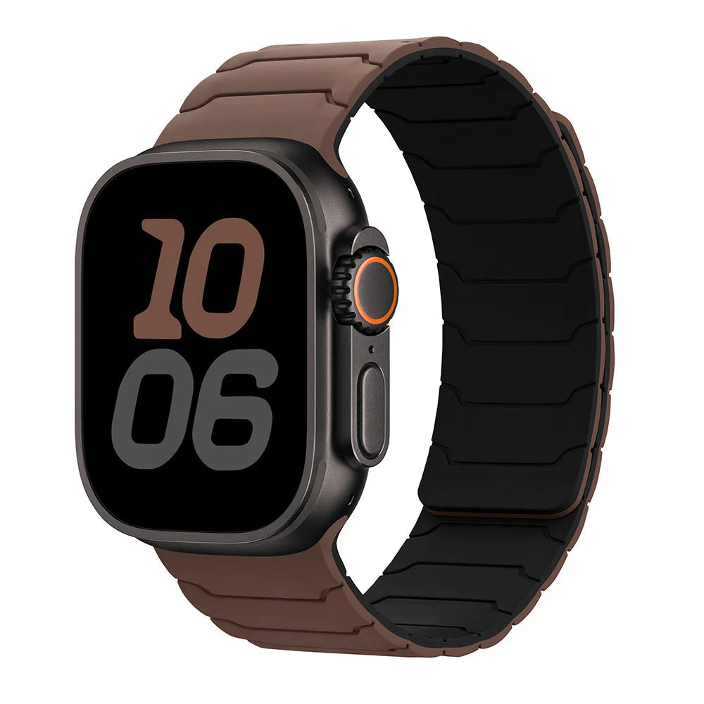 Silicone Magnetic Watch Band for Apple Timepiece