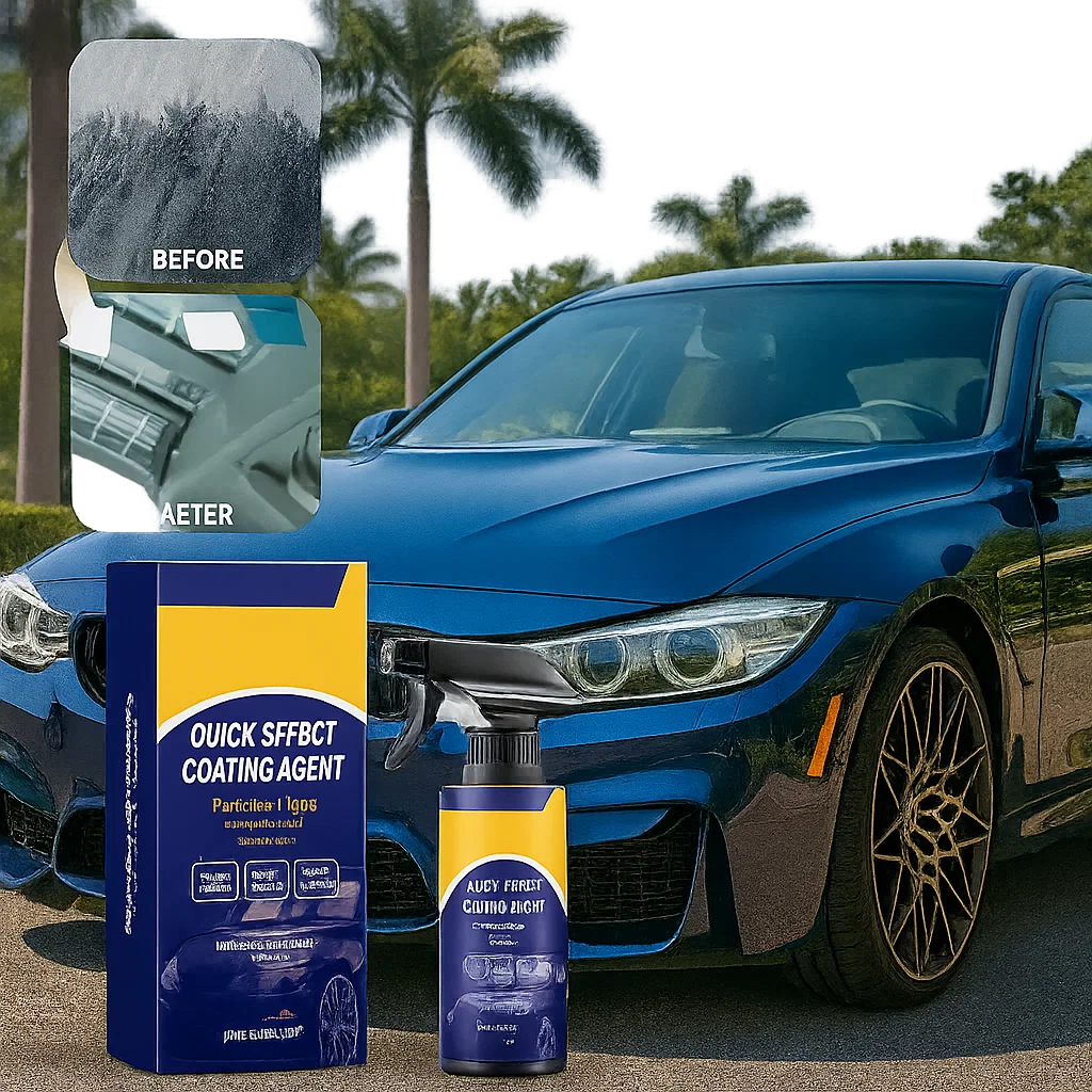 LumiShield™ — Instantly Transform Your Ride with a Brilliant, Waterless Shine