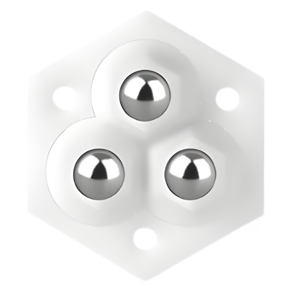 360° Furniture Casters with Ball Bearings