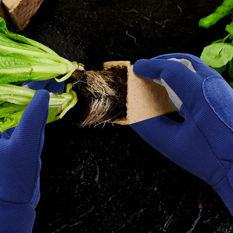 Thorn-Guard Garden Gloves | Reinforced Palm & Thumb Protection | Breathable Fabric | GardenGrip