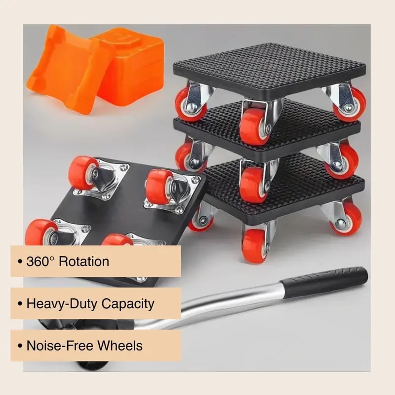 Heavy-Duty Furniture Mover for Easy Lifting and Back Protection