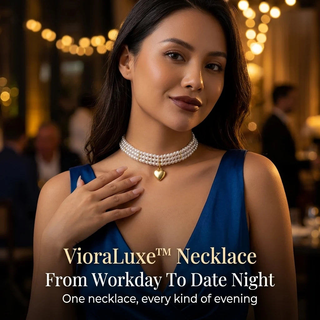 LustraVera™ Necklace — Unstoppable Shine That Commands Every Room