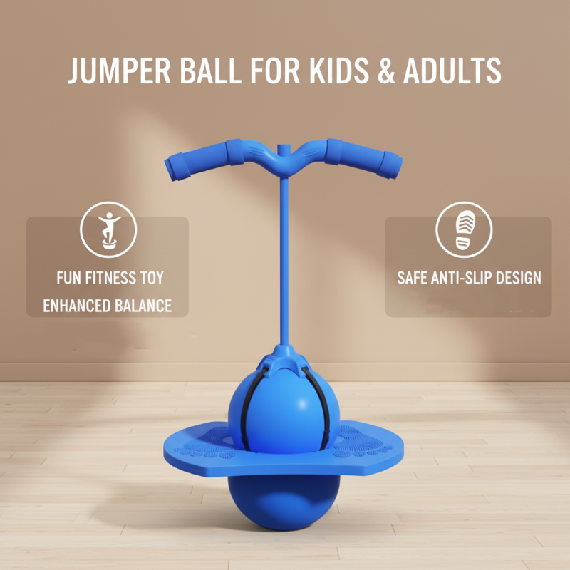 Balance Hop Ball – Kids Effortlessly Develop Balance & Coordination While Playing